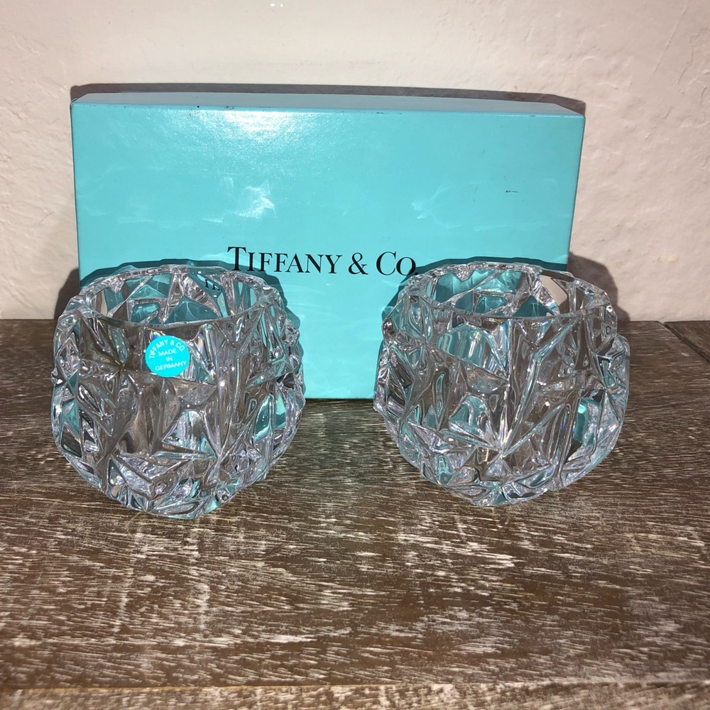 Tiffany and Co. Candle Holders